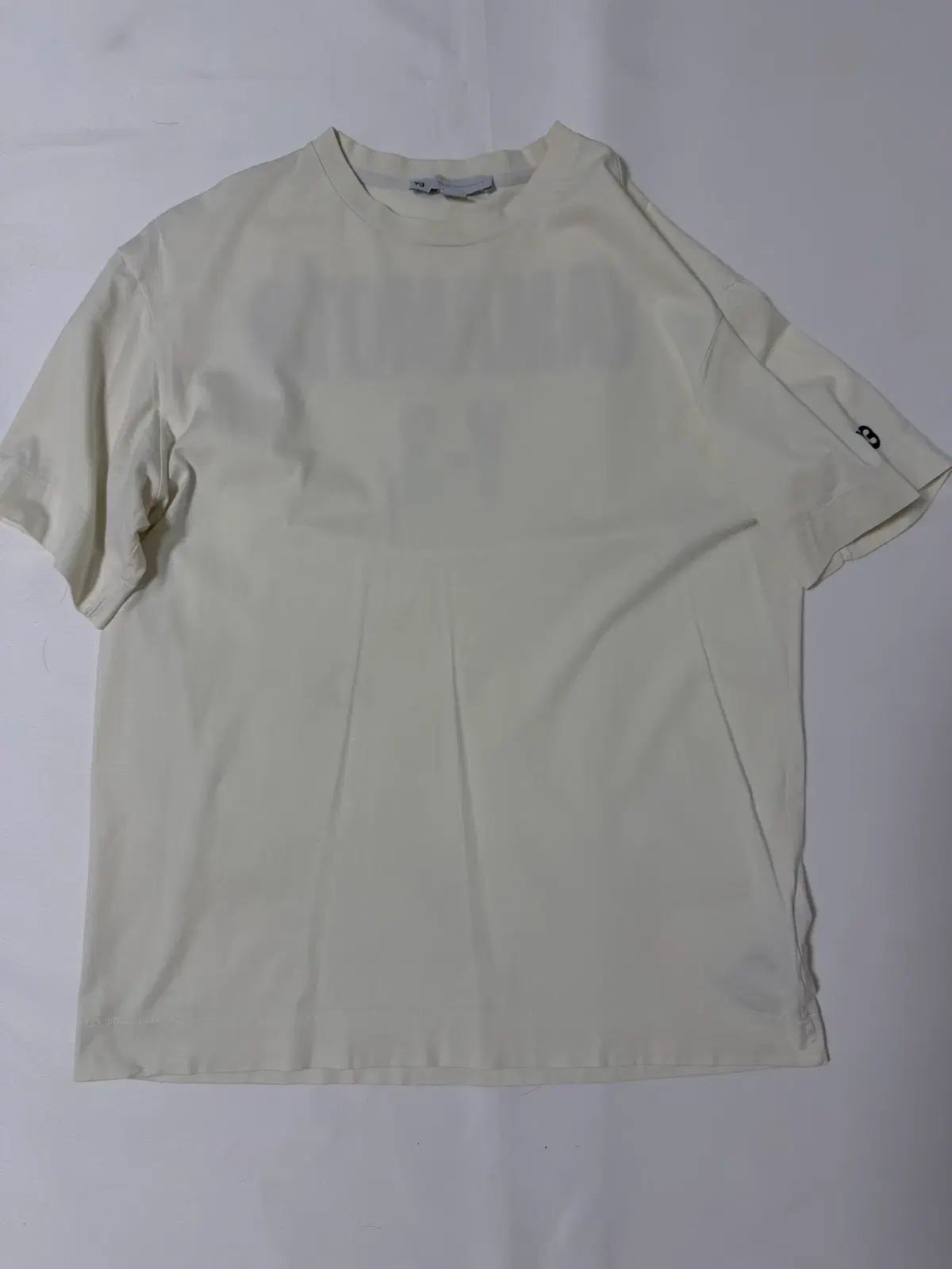 Y-3 グラフィック バックロゴ 半袖 Tシャツ (M)