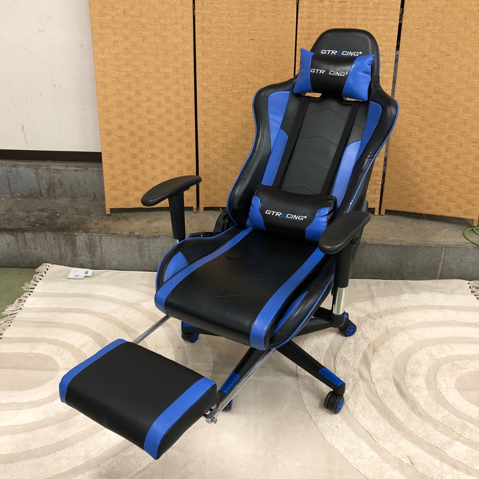 M【アガシ様専用】GT RACING ジーティーレーシング ゲーミングチェア 