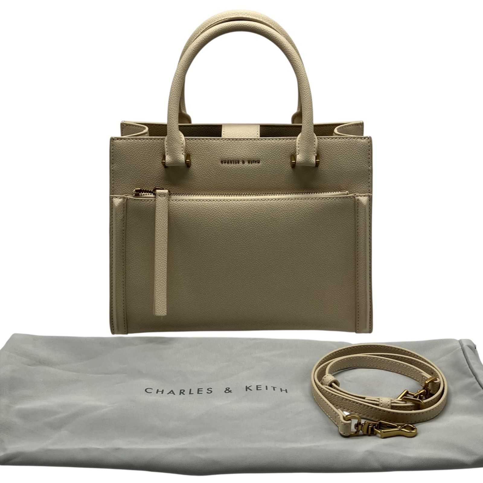 Charles & Keith 2way ショルダーバッグ Charles Keith【公式WEB 