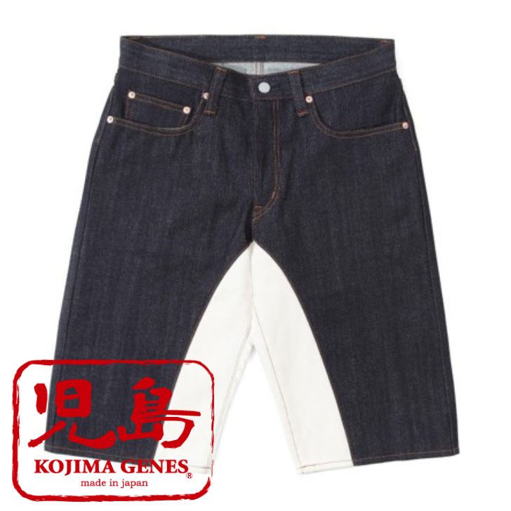 児島ジーンズ モンキーコンボショーツ KOJIMA GENES RNB-1428 OFF WHITE