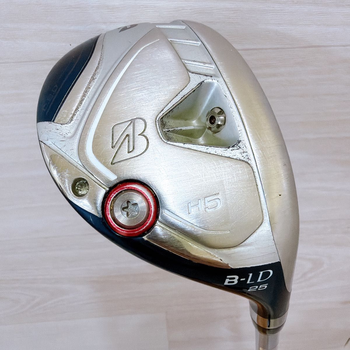 BRIDGESTONE ブリヂストン B-LD ユーティリティ H5 右利き L 25° 純正カーボン