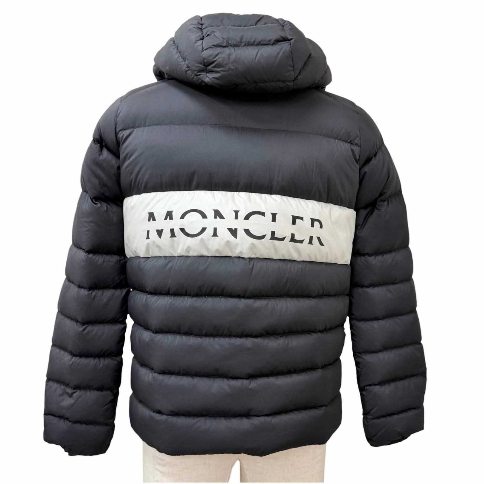美品□MONCLER モンクレール 2022年製 PLUVIS GIUBBOTTO フーデッド 