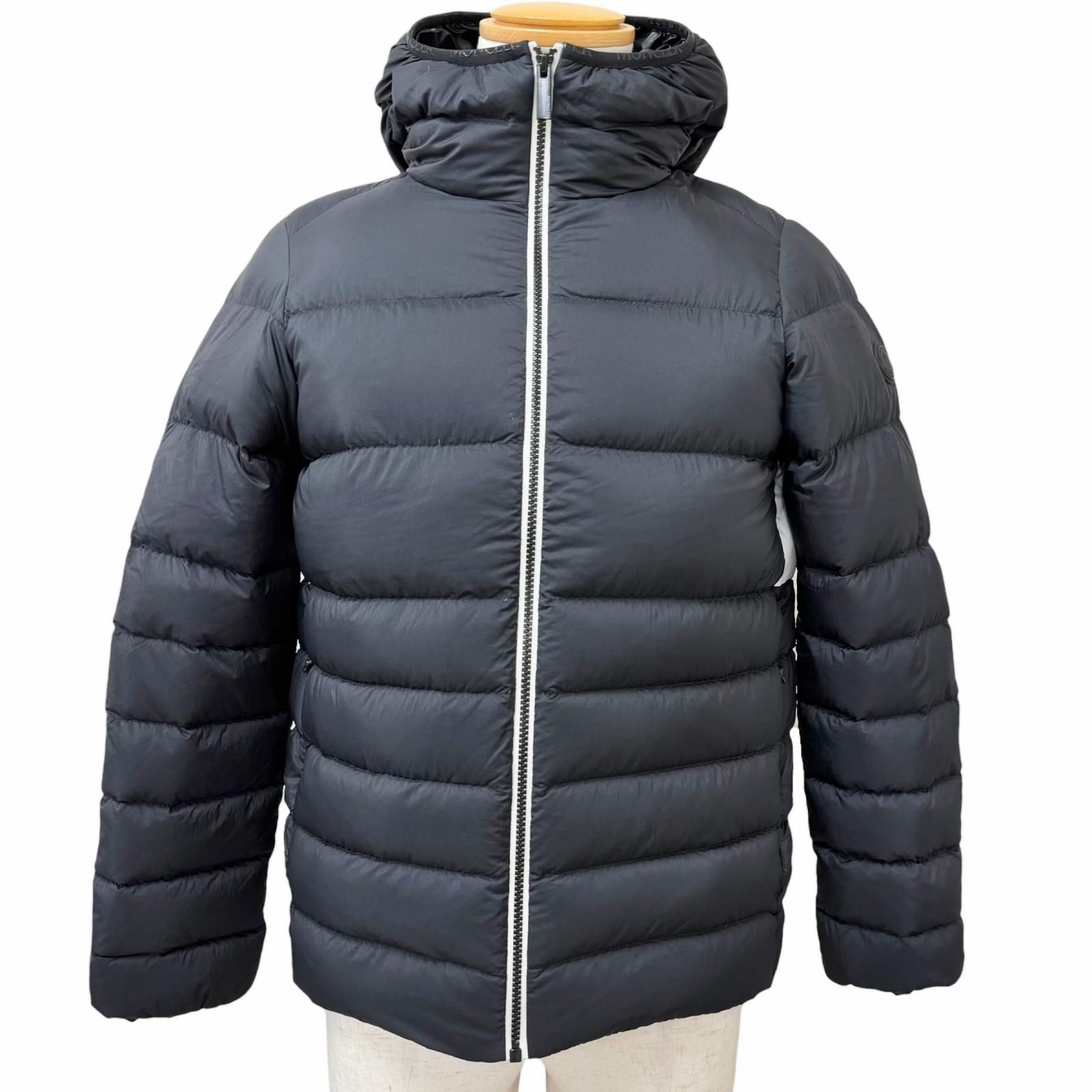 美品□MONCLER モンクレール 2022年製 PLUVIS GIUBBOTTO フーデッド 