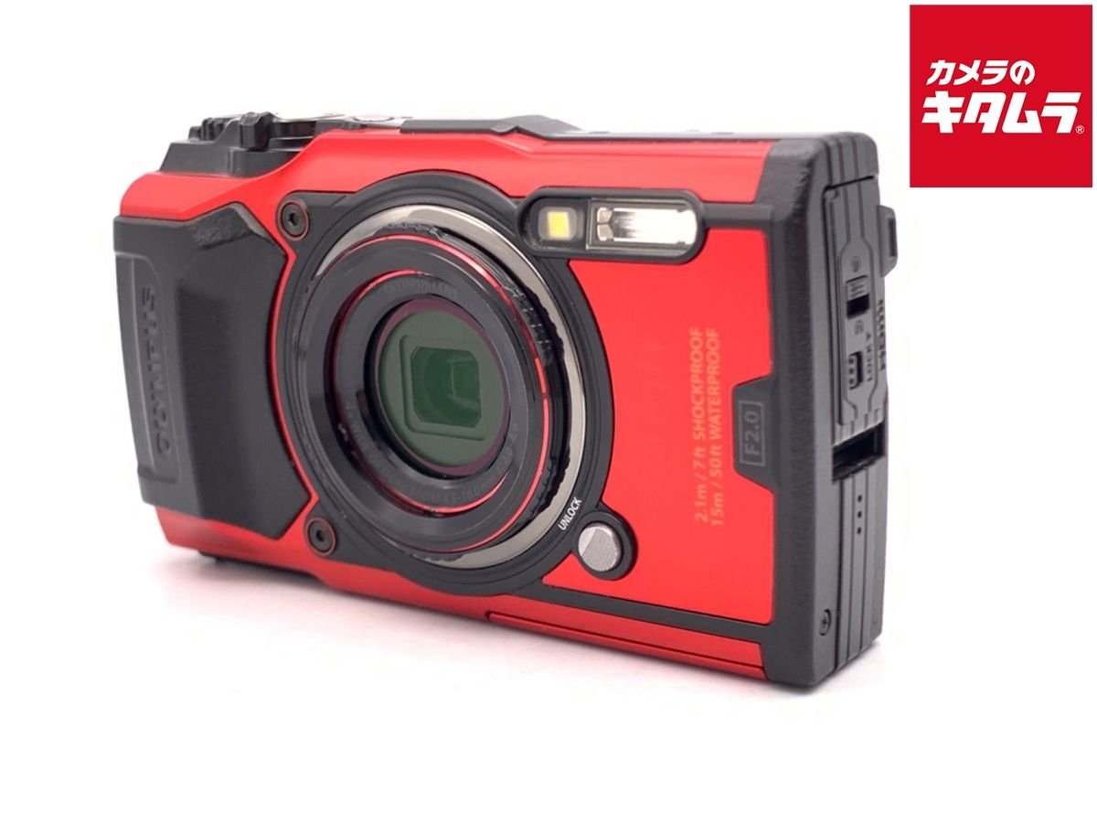 【中古】 【並品】 オリンパス Tough TG-6 RED レッド