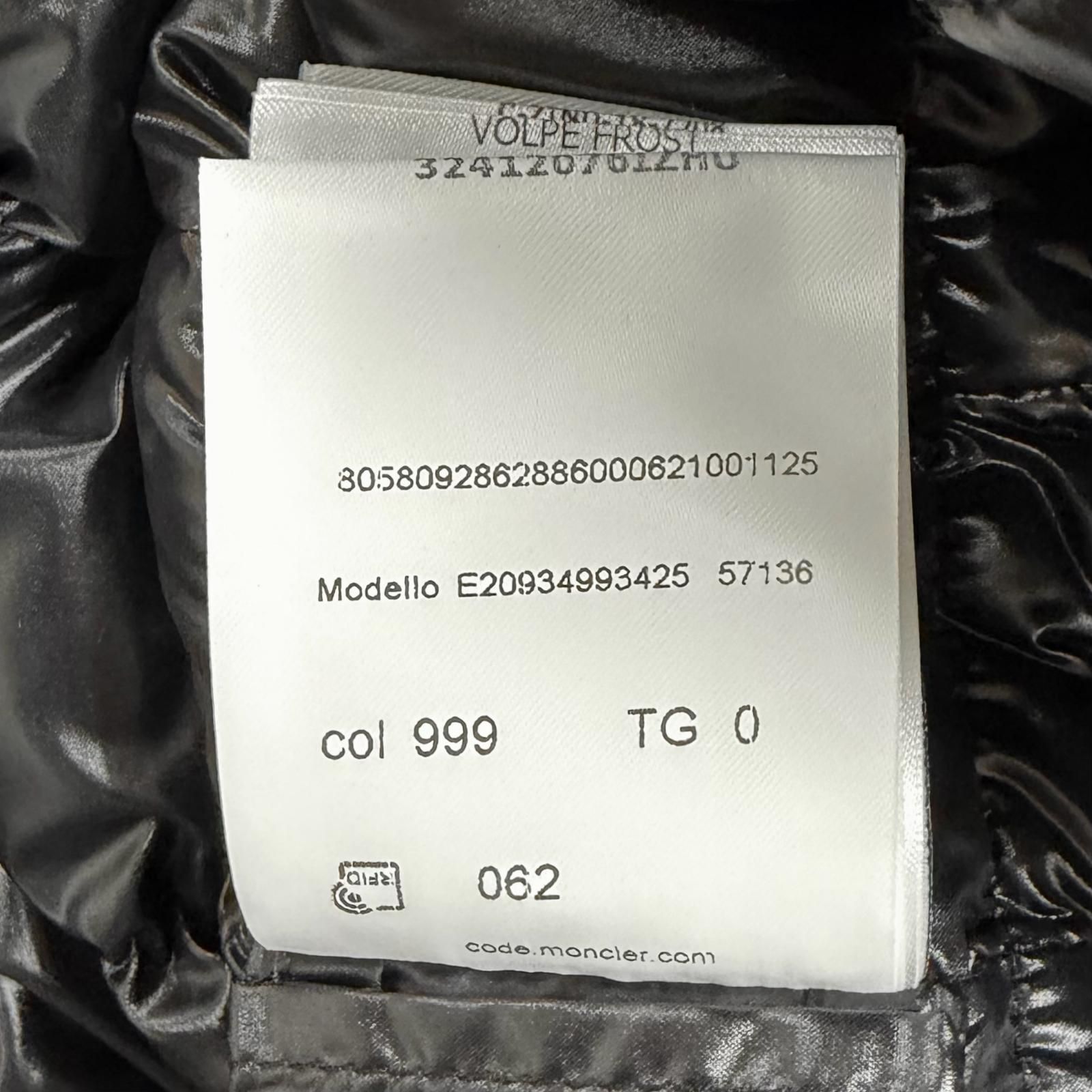 美品☆MONCLER モンクレール MONTICOLE モンティコール FOXファー 