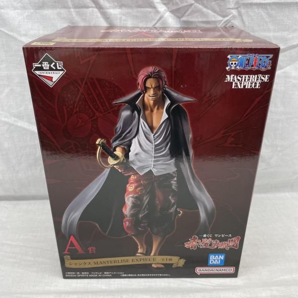 【中古】未開)A賞 シャンクス MASTERLISE EXPIECE ｢一番くじ ワンピース 赤髪海賊団｣[91]