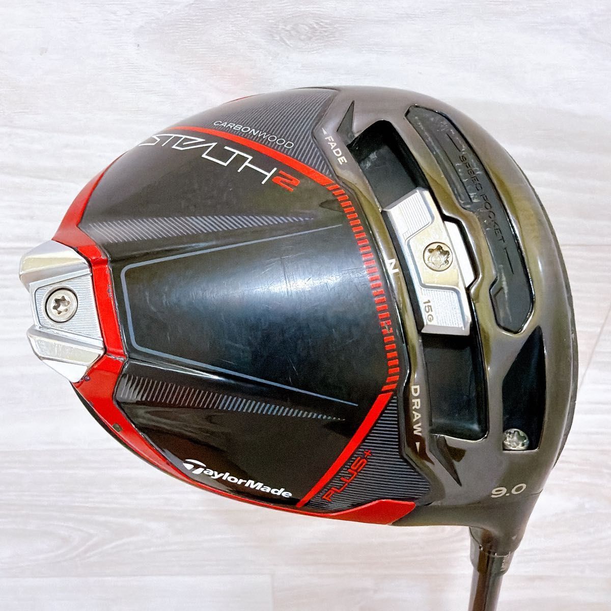 テーラーメイド STEALTH2 PLUS ステルス2プラス ドライバー 1w 9.0° 右利き S Diamana TM50