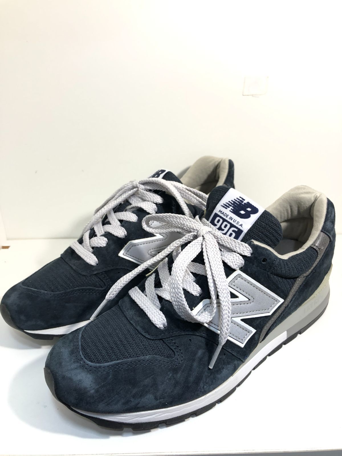 056001 NEW BALANCE M996NAV スニーカー 26.5cm ネイビー MADE IN USA ニューバランス