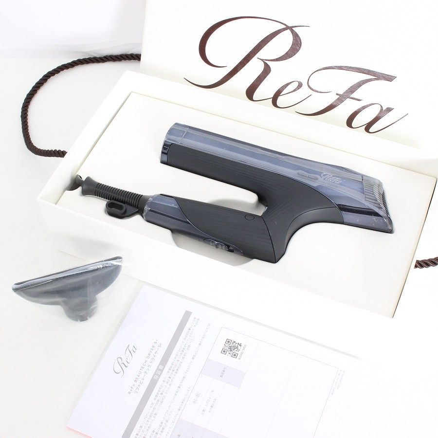 【新品】MTG ReFa BEAUTECH DRYER S+ RE-BC-03A ブラック ヘアドライヤー リファビューテック スマート 本体