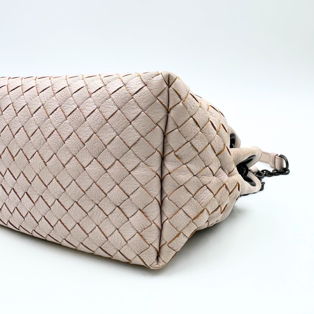美品】Bottega Veneta イントレチャート レザー チェーン - メルカリ