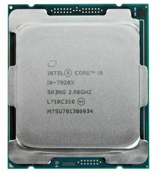 Intel Core i9-7920X SR3NG 12C 24T 2.9GHz to 4.4GHz Socket 2066 Skylake-X 14NM 16.5MB 140W Sep
