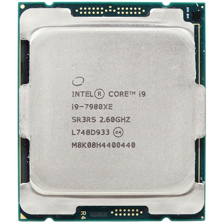 Intel Core i9-7980XE SR3RS 18C 36T 2.6GHz to 4.4GHz Socket 2066 Skylake-X 14NM 24.75MB 165W Sep
