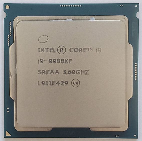 Intel Core i9-9900KF SRFAA 8C 16T 3.6GHz to 5GHz Socket 1151 Coffee Lake-R 14NM 16MB 95W Jan