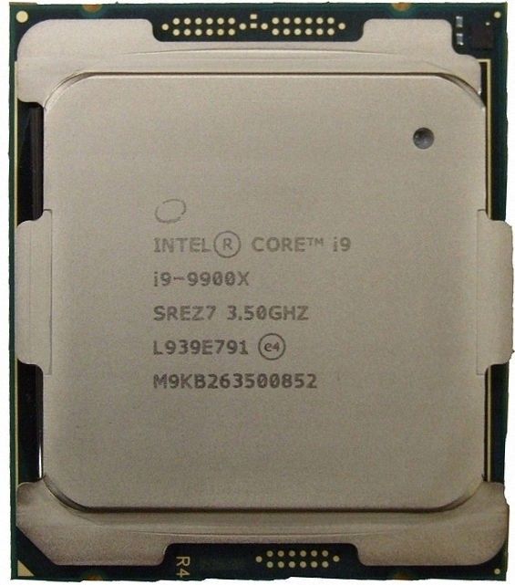 Intel Core i9-9900X SREZ7 10C 20T 3.5GHz to 4.5GHz Socket 2066 Skylake-X 14NM 19.25MB 165W Oct