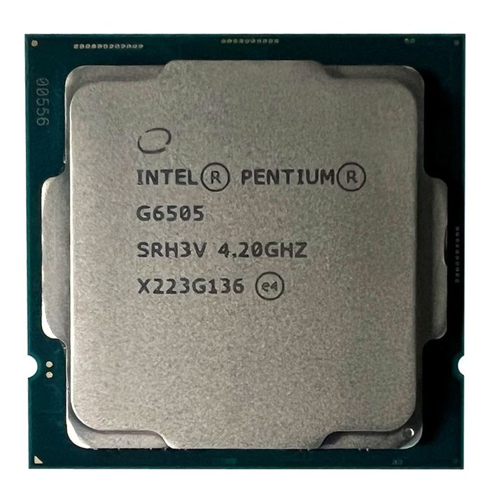 Intel Pentium Gold G6505 SRH3V 2C 4T 4.2GHz Socket 1200 Comet Lake-R 14NM 4MB 58W Mar 2021