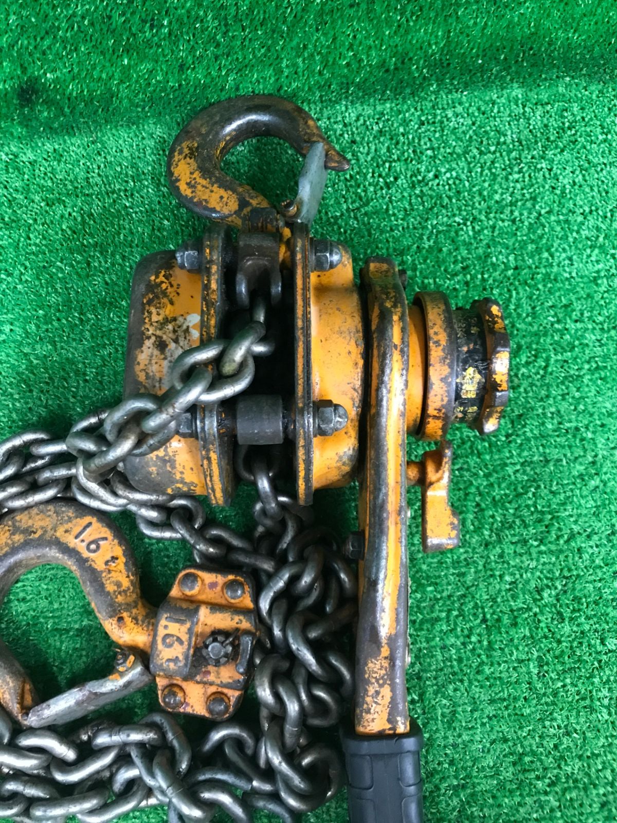 未使用品【 KITO / キトー 】 LB016 レバーブロック1.6t 揚程1.5m
