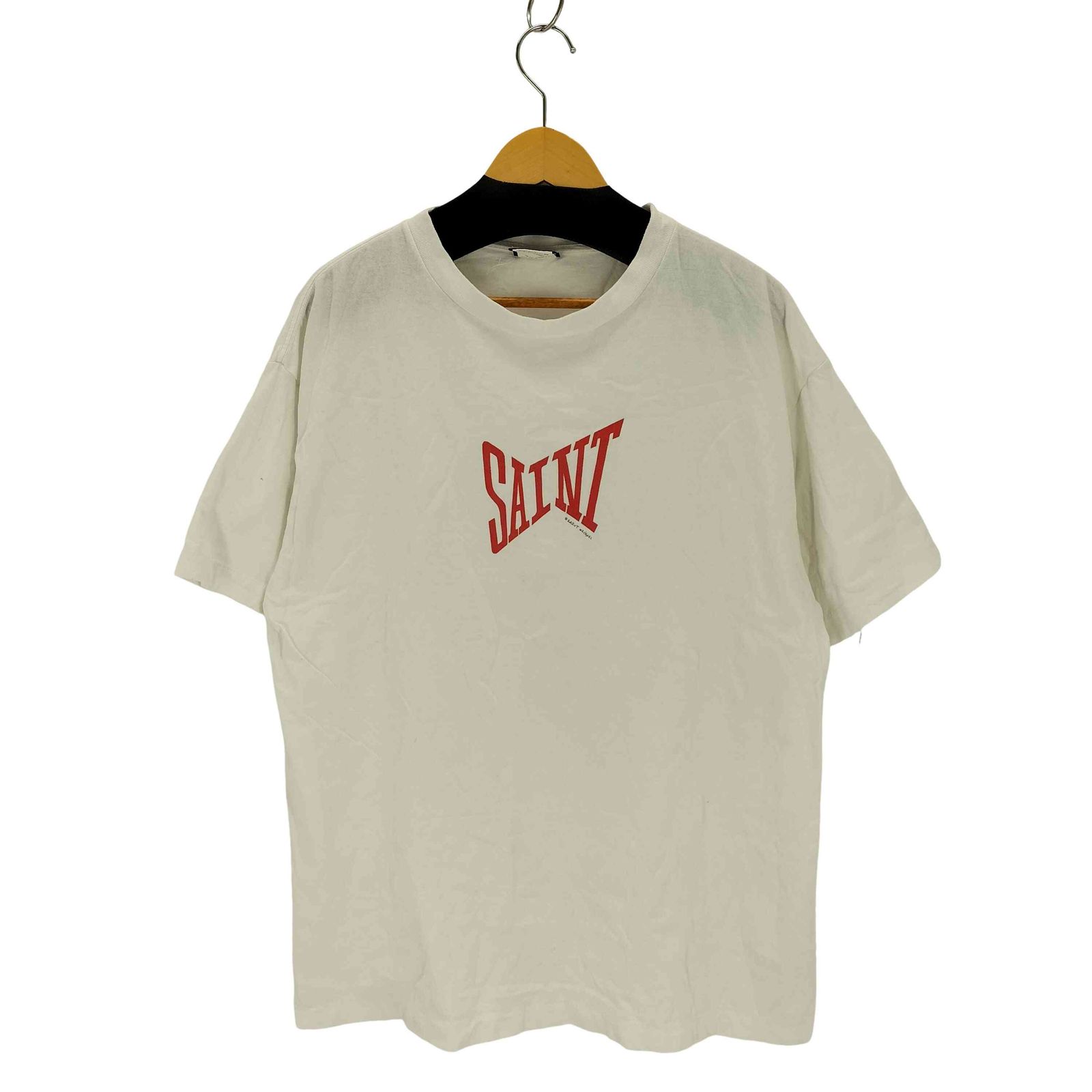 セントマイケル SAINT MICHAEL 21SS SS TEE RIBON SAINT メンズ JPN：XL