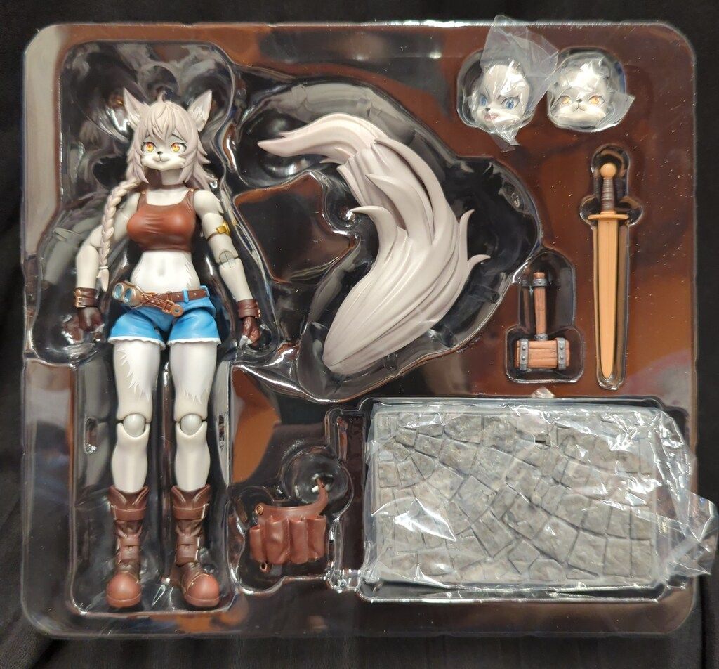 LADo TOYS 1/12スケール可動フィギュア Liya(リヤ) 整備士Ver. ERA-001