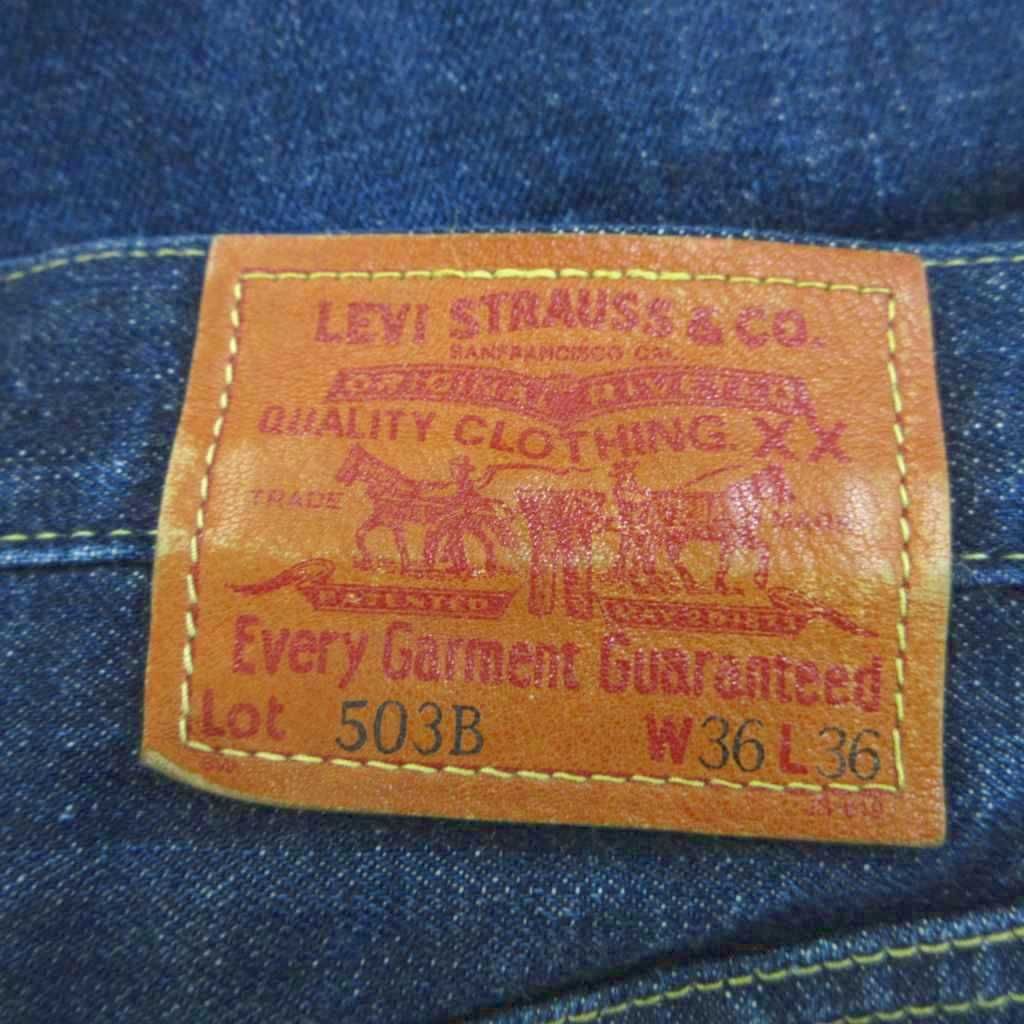 リーバイス Levi's デニム ジーンズ 503B 36 インディゴ ブルー