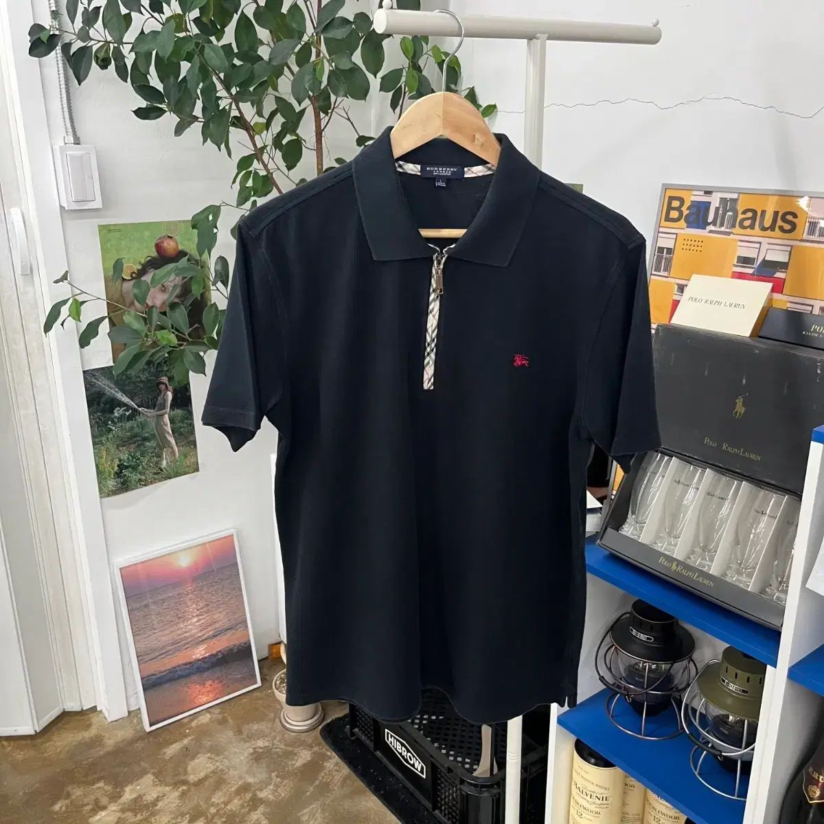 バーバリー ピケ 半袖 Tシャツ L