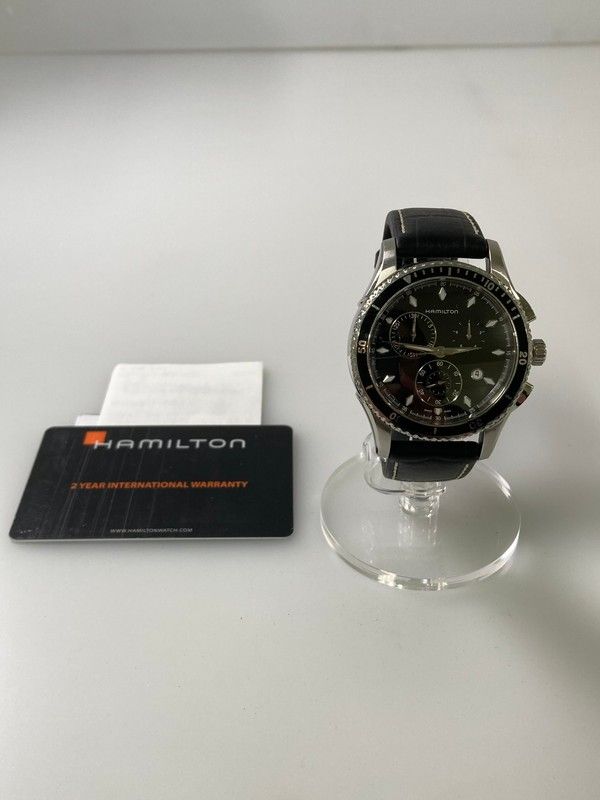 【中古品】 HAMILTON ハミルトン H37512731 JAZZMASTER SEAVIEW クォーツウォッチ 腕時計 【197-240218-ab-11-min】 35,750円