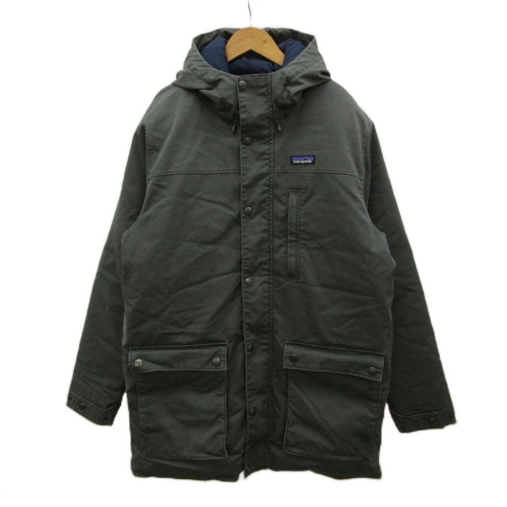 パタゴニア Patagonia 19AW メープルグローブダウンパーカ Maple Grove Down Parka ジャケット 上着 M グレー 長袖 フード付き フラップポケット 26810FA19 /PP ■GY18
