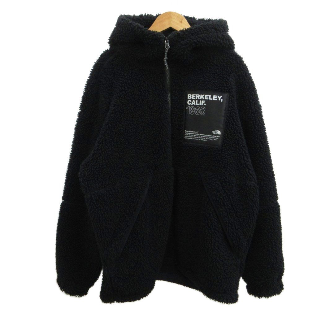 ザノースフェイス THE NORTH FACE ライマンフリースフーディー LYMAN FLEECE HOODIE ボアジャケット M 黒 ブラック フード付き ジップアップ 長袖 NJ4FM53K /PP