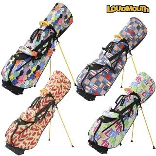 【新品】 ラウドマウス LM-CB0029 スタンド キャディーバッグ 1.9kg 8.5型 47インチ対応 5分割 775-987 キャディバッグ ゴルフ