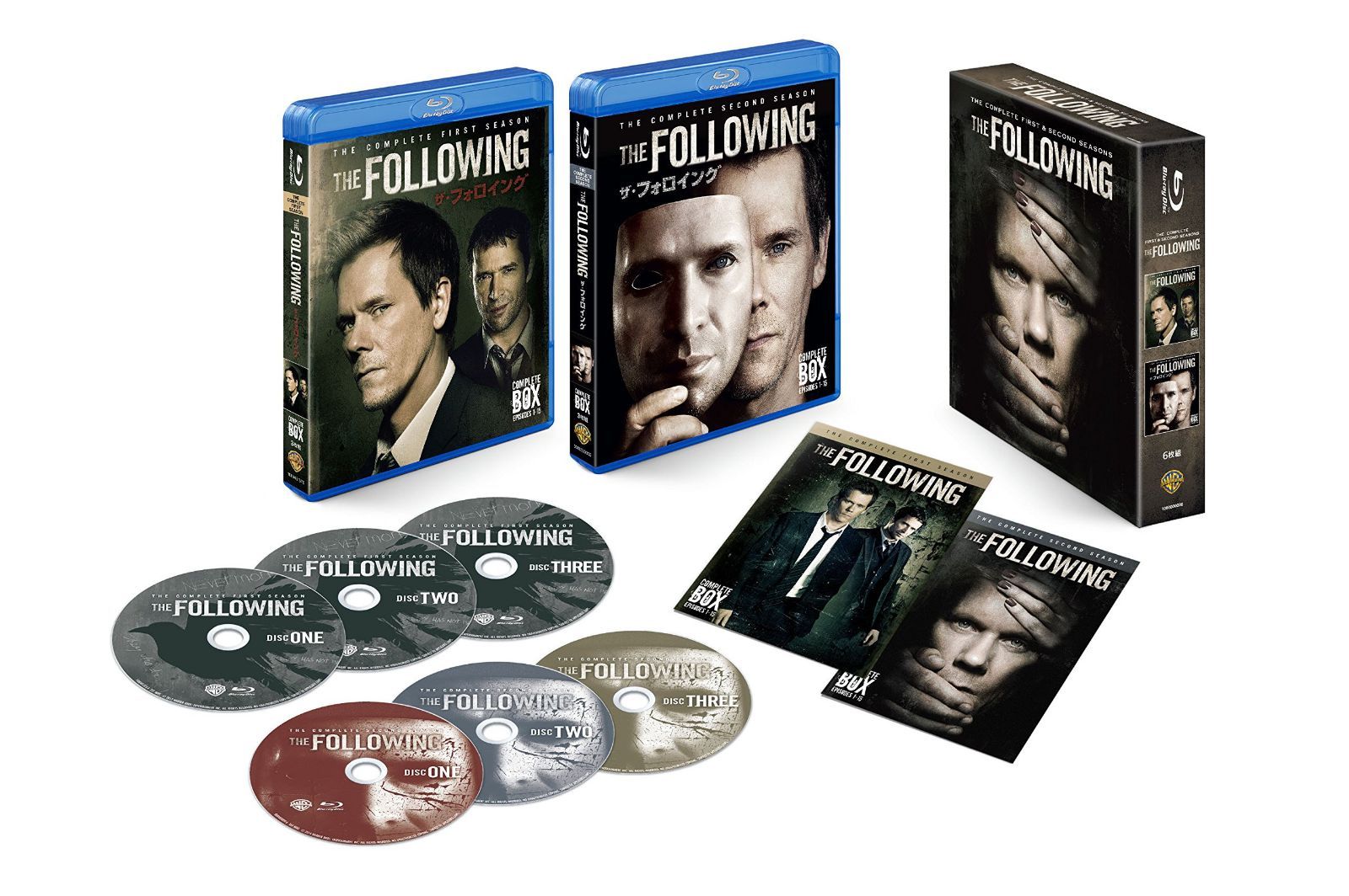 ザ・フォロイング 〈ファースト&セカンド・シーズン〉 ブルーレイ ボックス(初回限定生産) [Blu-ray]
