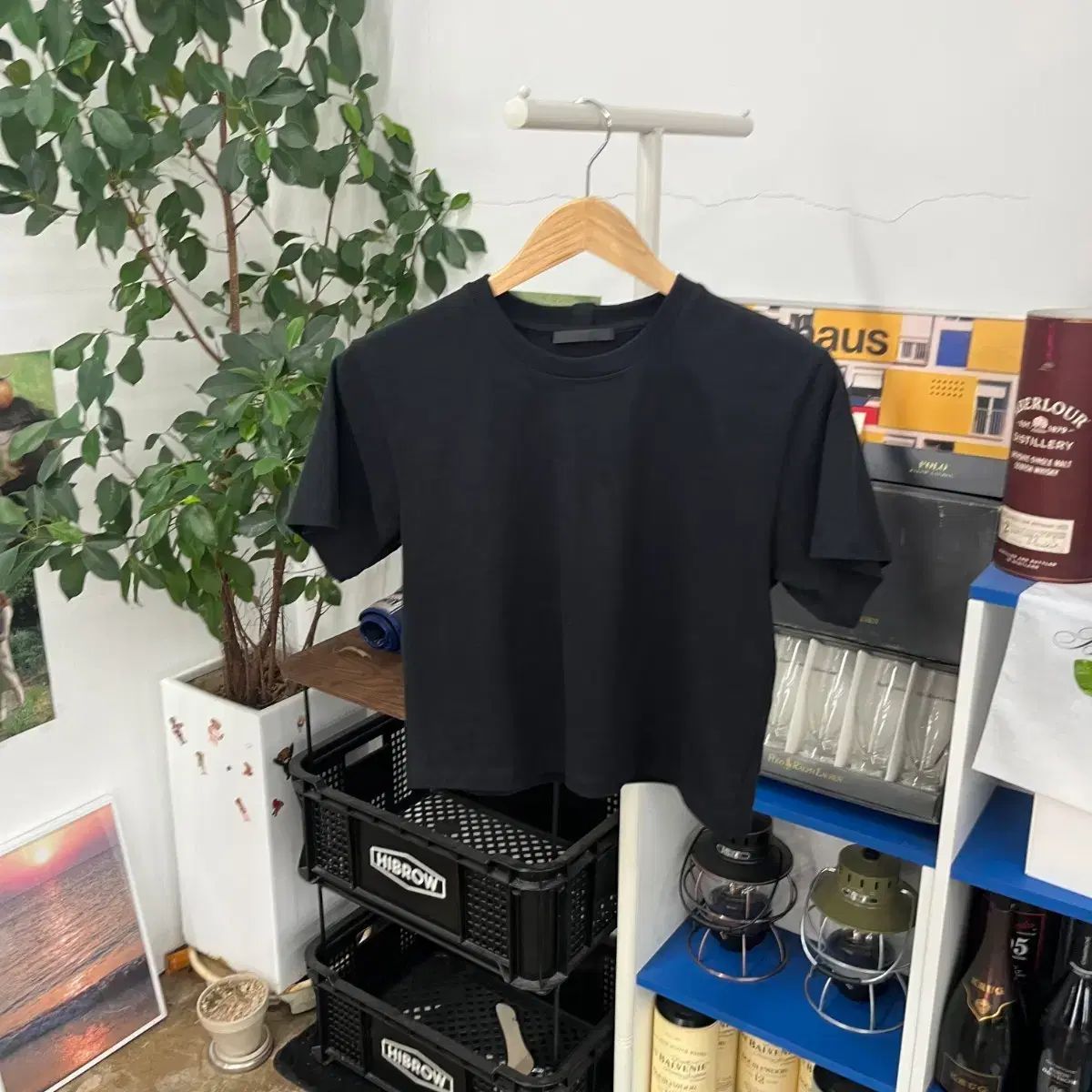 ヘルムート・ラング ウィメンズ バックロゴ 半袖 Tシャツ S