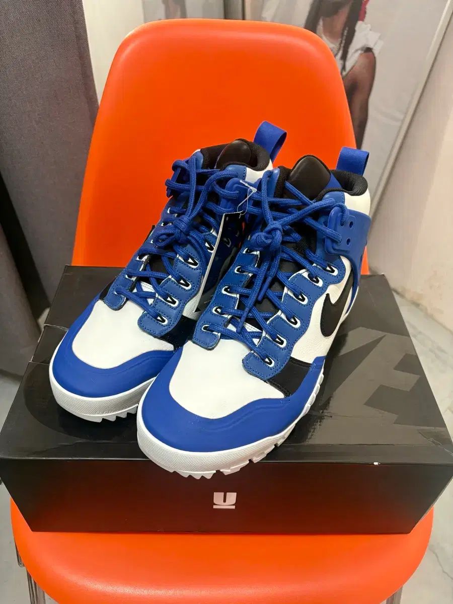 280 NIKE アンダーカバー ジャングルダンク 白 青