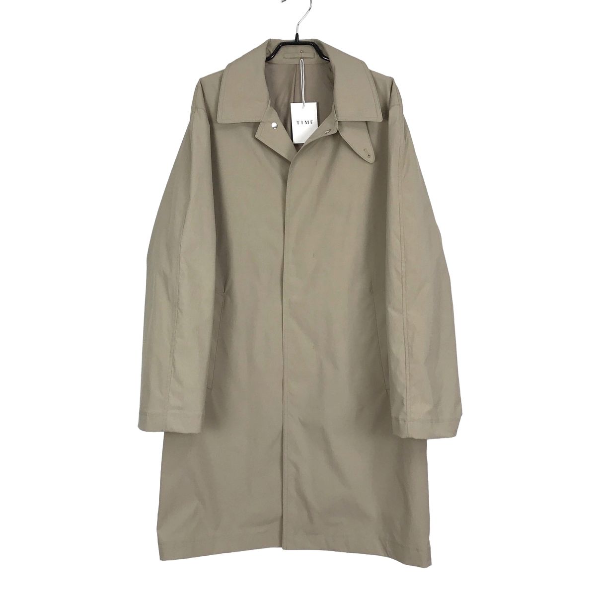 TIME HOMME TIME クラシック hedn ボタン トレンチコート ほぼ新品 メンズ95