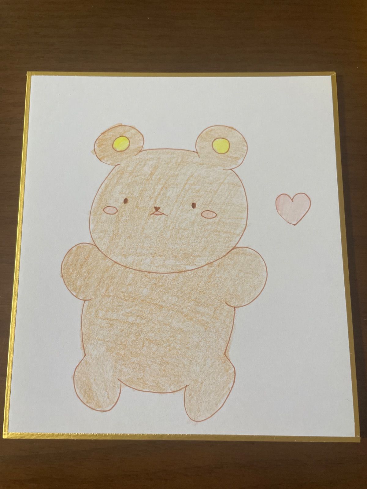 手描きイラスト13　くまさん