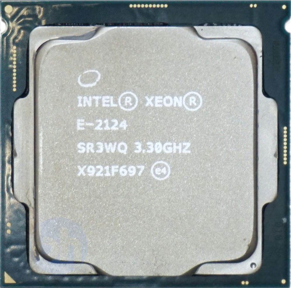 Intel Xeon E-2124 SR3WQ 4C 3.3GHz to 4.3GHz Socket 1151 Coffee Lake-S WS 14NM 8MB 71W Jul 2018