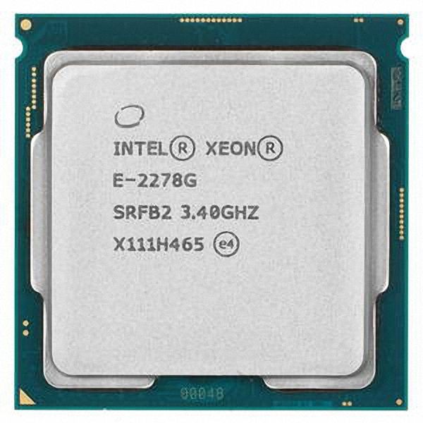 Intel Xeon E-2278G SRFB2 8C 16T 3.4GHz to 5GHz Socket 1151 Coffee Lake-S WS 14NM 16MB 95W May