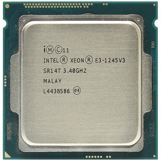 Intel Xeon E3-1245 v3 4C 8T 3.4GHz to 3.8GHz Socket 1150 Haswell-WS 22NM 8MB 84W Jun 2013