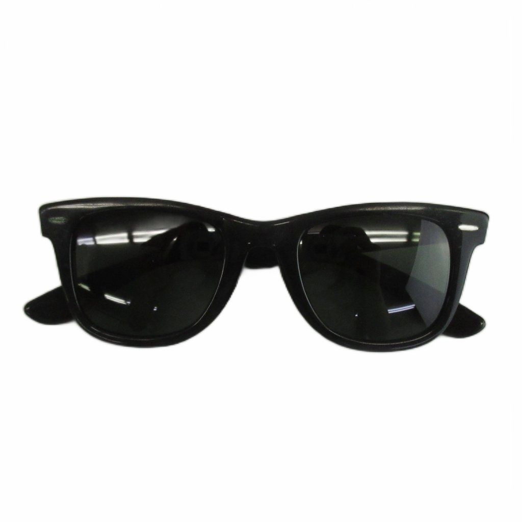 レイバン RAY BAN ボシュロム B&L ウェイファーラー WAYFARER 眼鏡 サングラス セルフレーム 黒 ブラック /XZ ■GY11