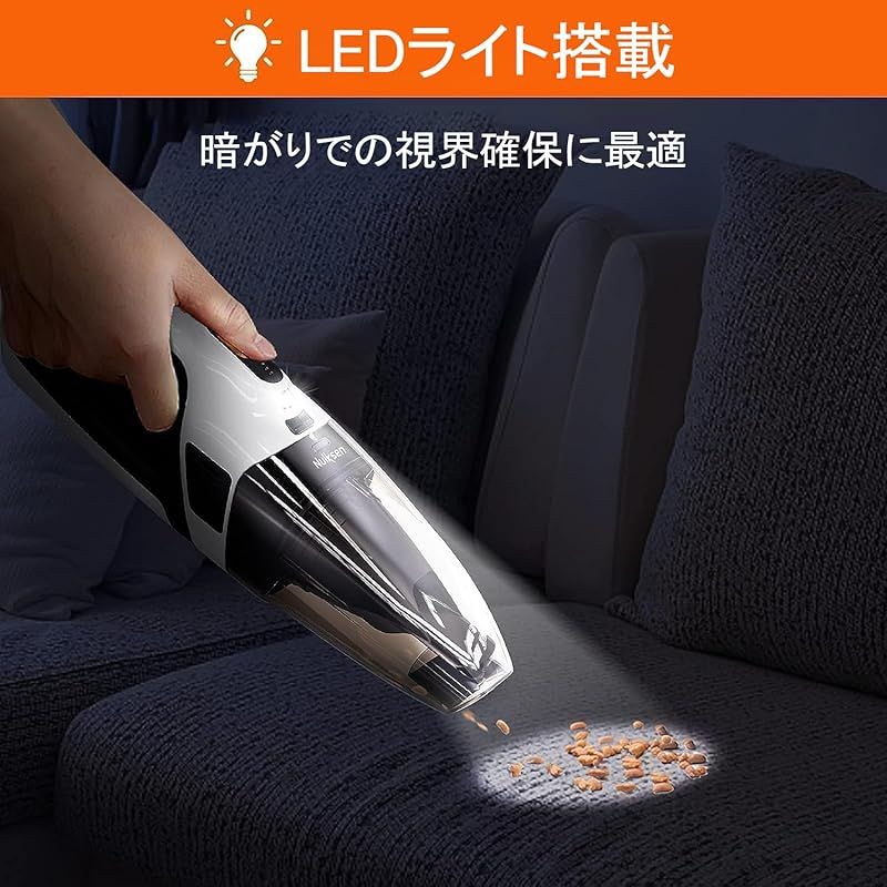 2026年 超強力モーター】車用掃除機【8500Pa吸力加版】ハンディ
