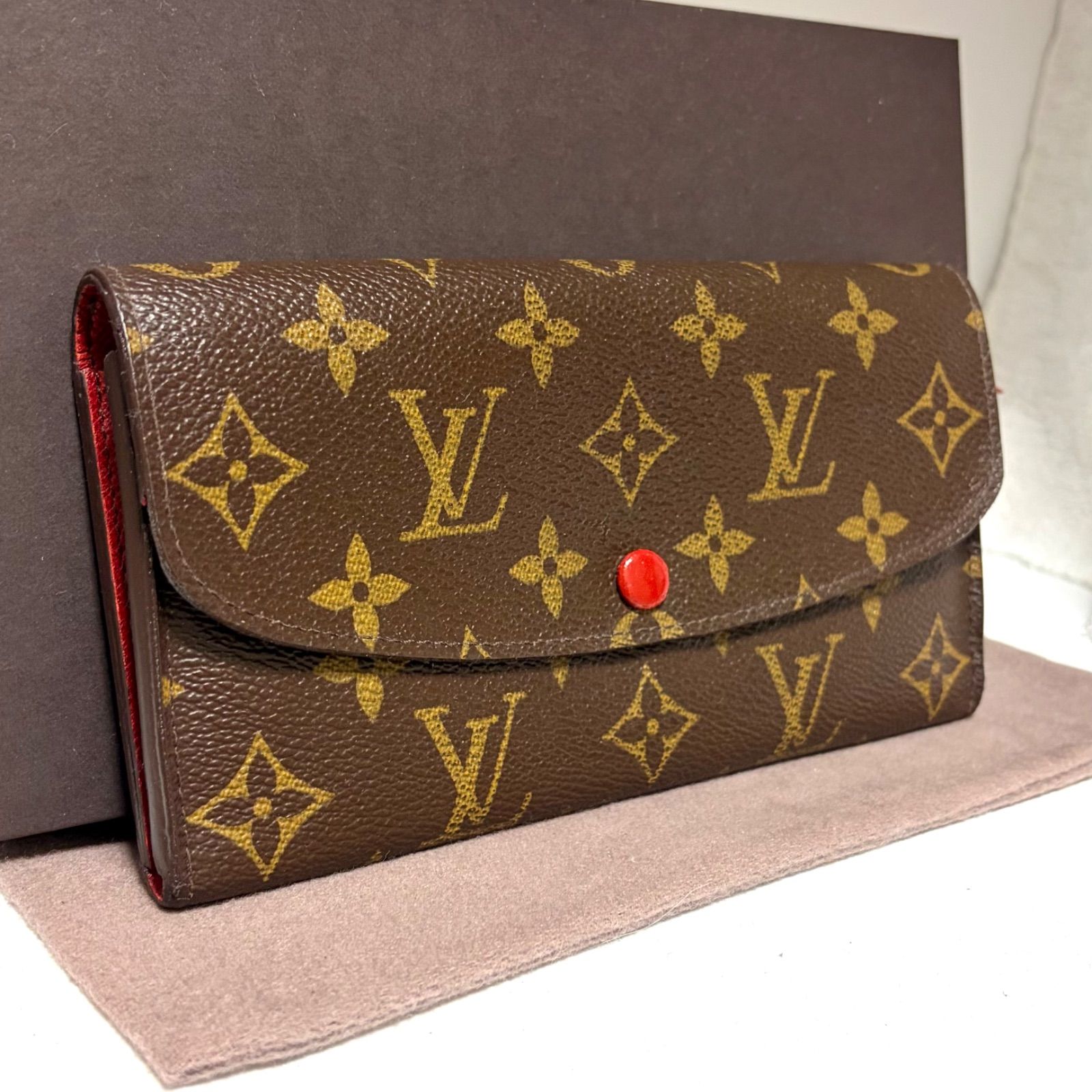 e57 ポルトフォイユ エミリー Louis Vuitton ルイヴィトン 2つ 二つ 