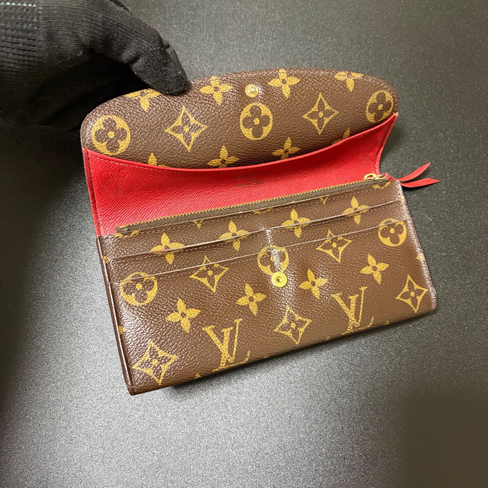 e57 ポルトフォイユ エミリー Louis Vuitton ルイヴィトン 2つ 二つ 