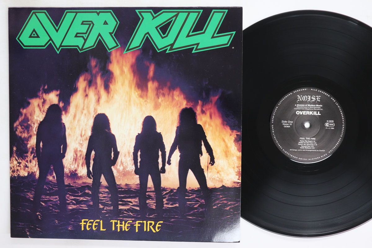 LP Overkill Feel The Fire N0035 NOISE INTERNATIONAL /00260