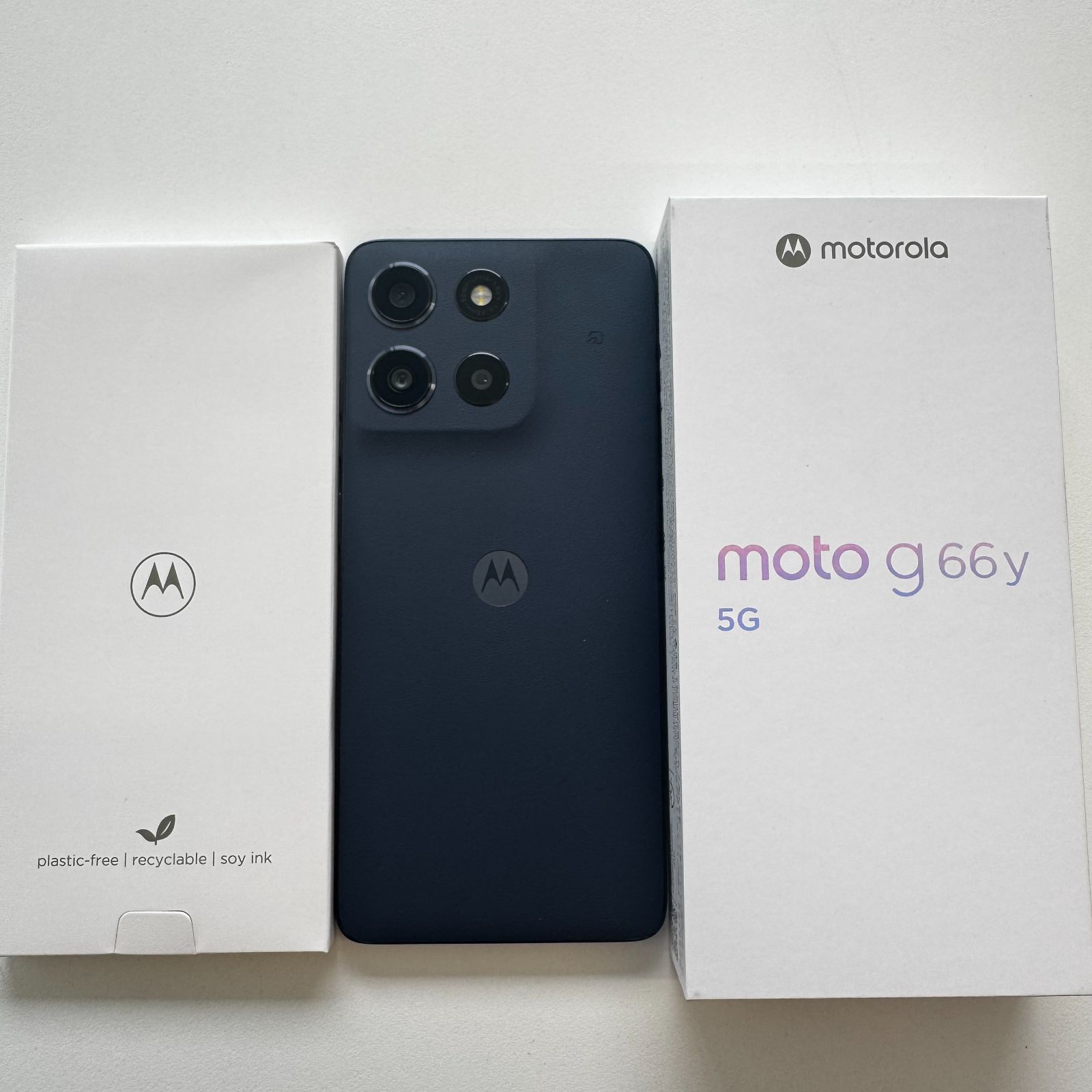 新品 moto g66y 5G 128GB ワイモバイル ブラックオイスター - メルカリ