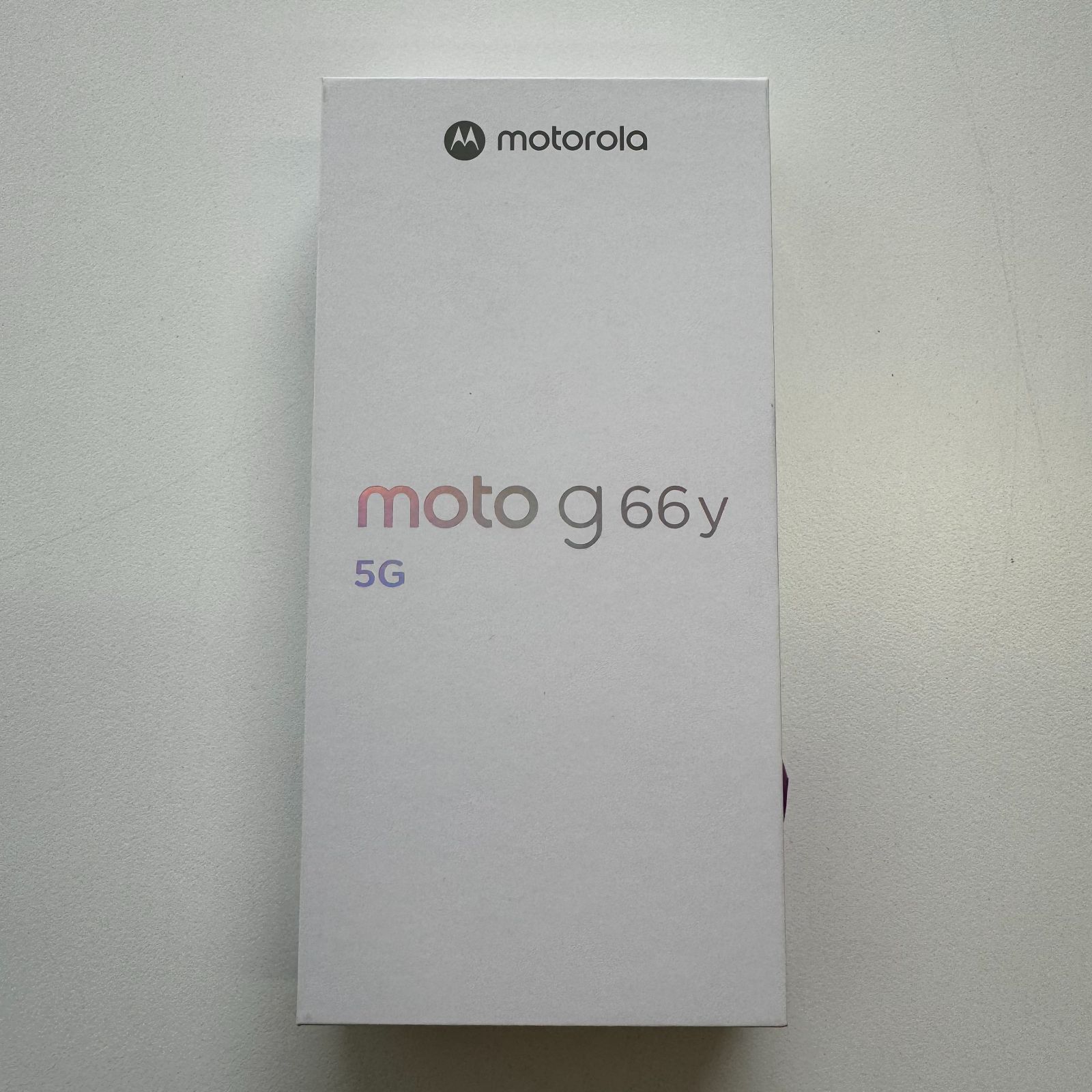新品・未使用】moto g66y 5G 128GB A501MO ワイモバイル [ブラック 