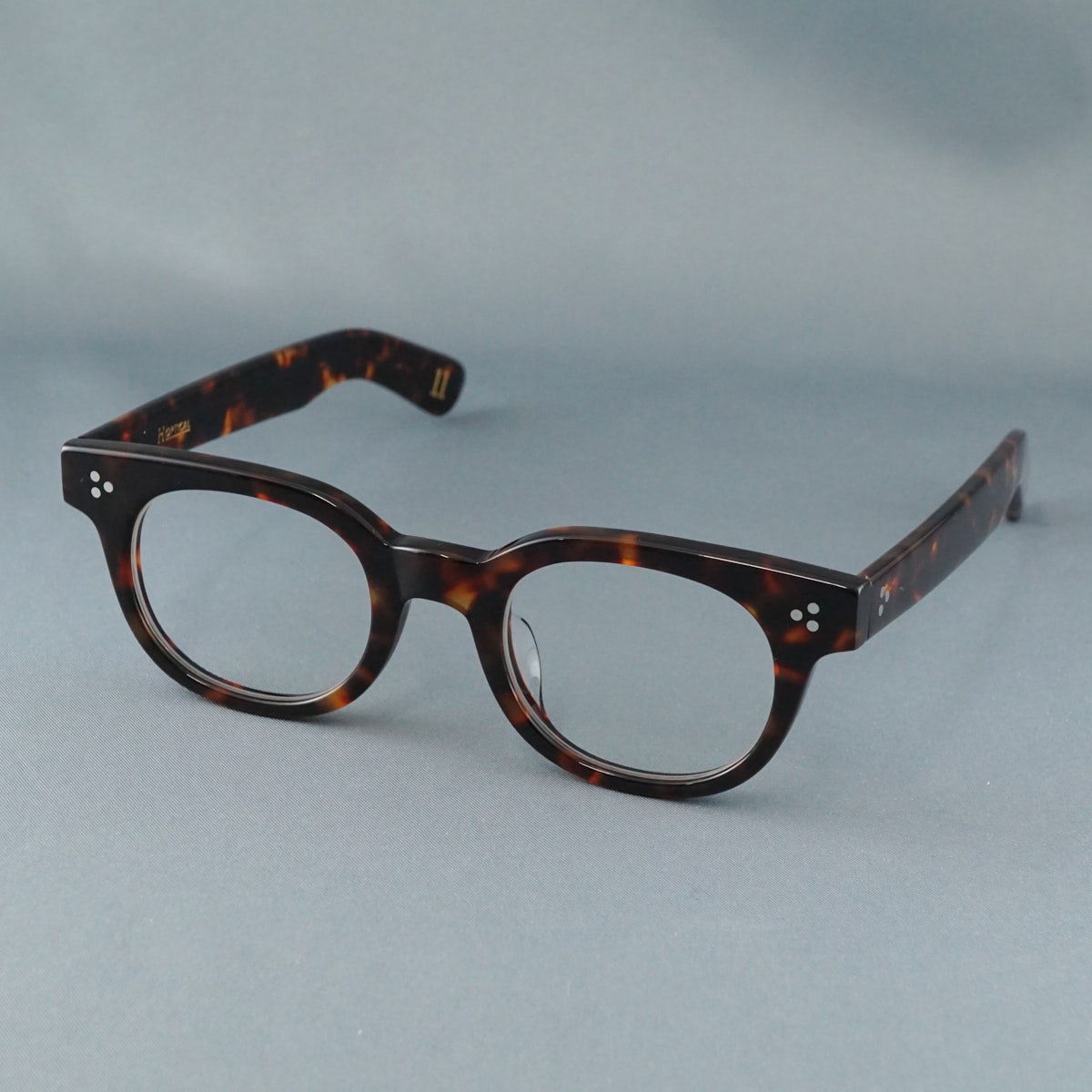 眼鏡 H OPTICAL USED美品 エイチオプティカル デミブラウン ユニ