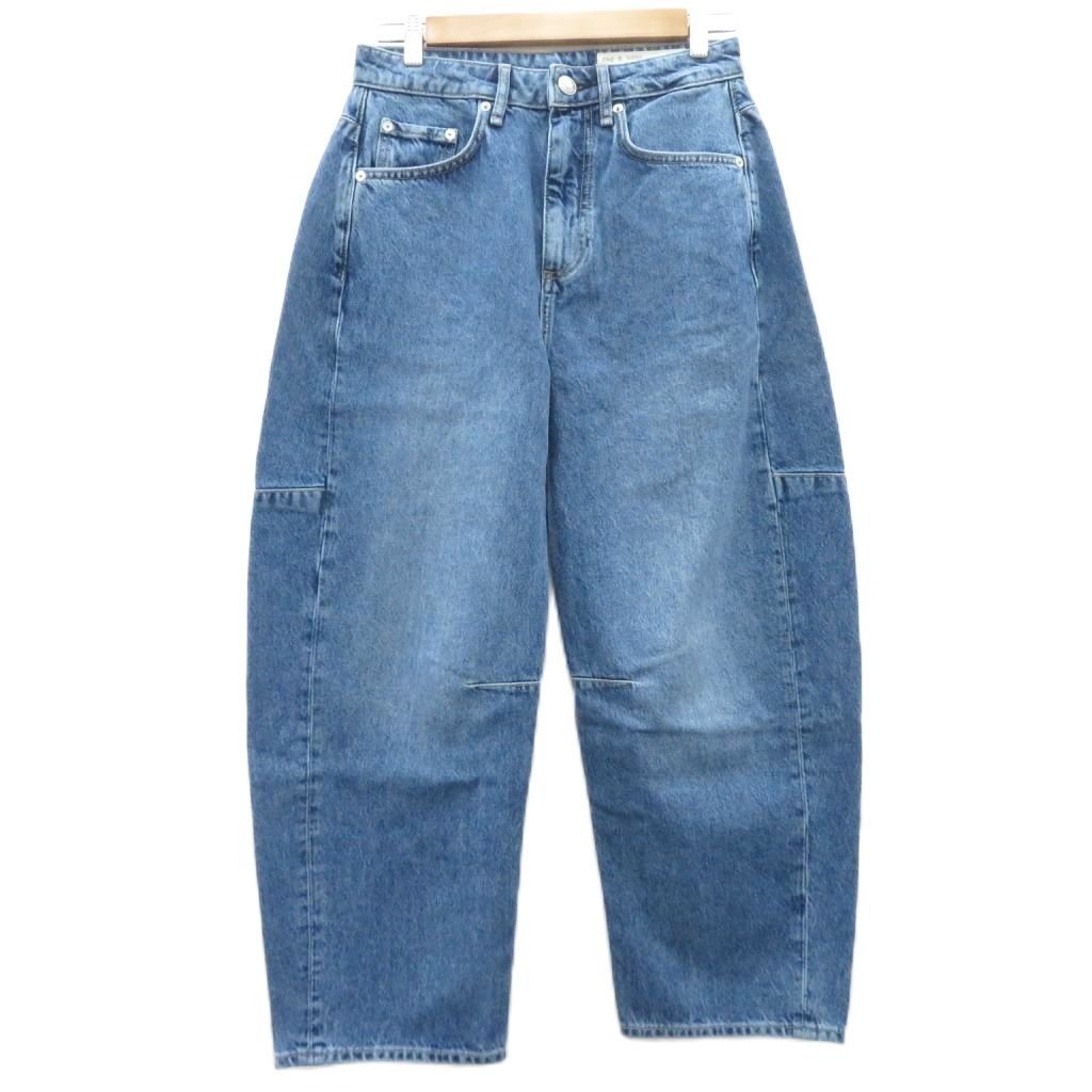 ラグ&ボーン RAG&BONE Charlie Ankle-Length Barrel Jeans デニムパンツ ジーンズ 25 青 バレルシルエット アンクル丈 /HO63 ■GY1
