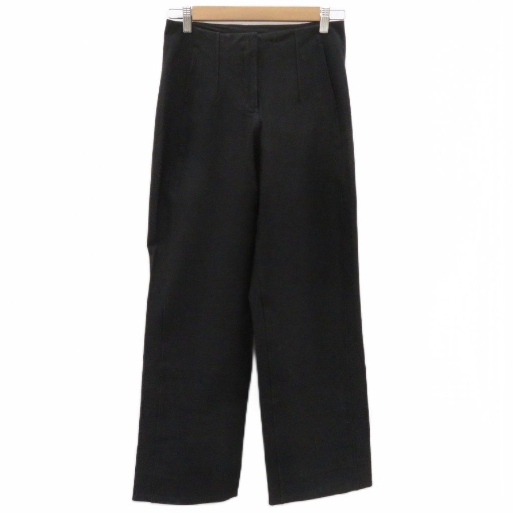 ルルレモン lululemon LW5GLXA Utilitech リラックスフィット ミッドライズトラウザー パンツ ロング丈 S 黒 ブラック /SM21 ■GY18