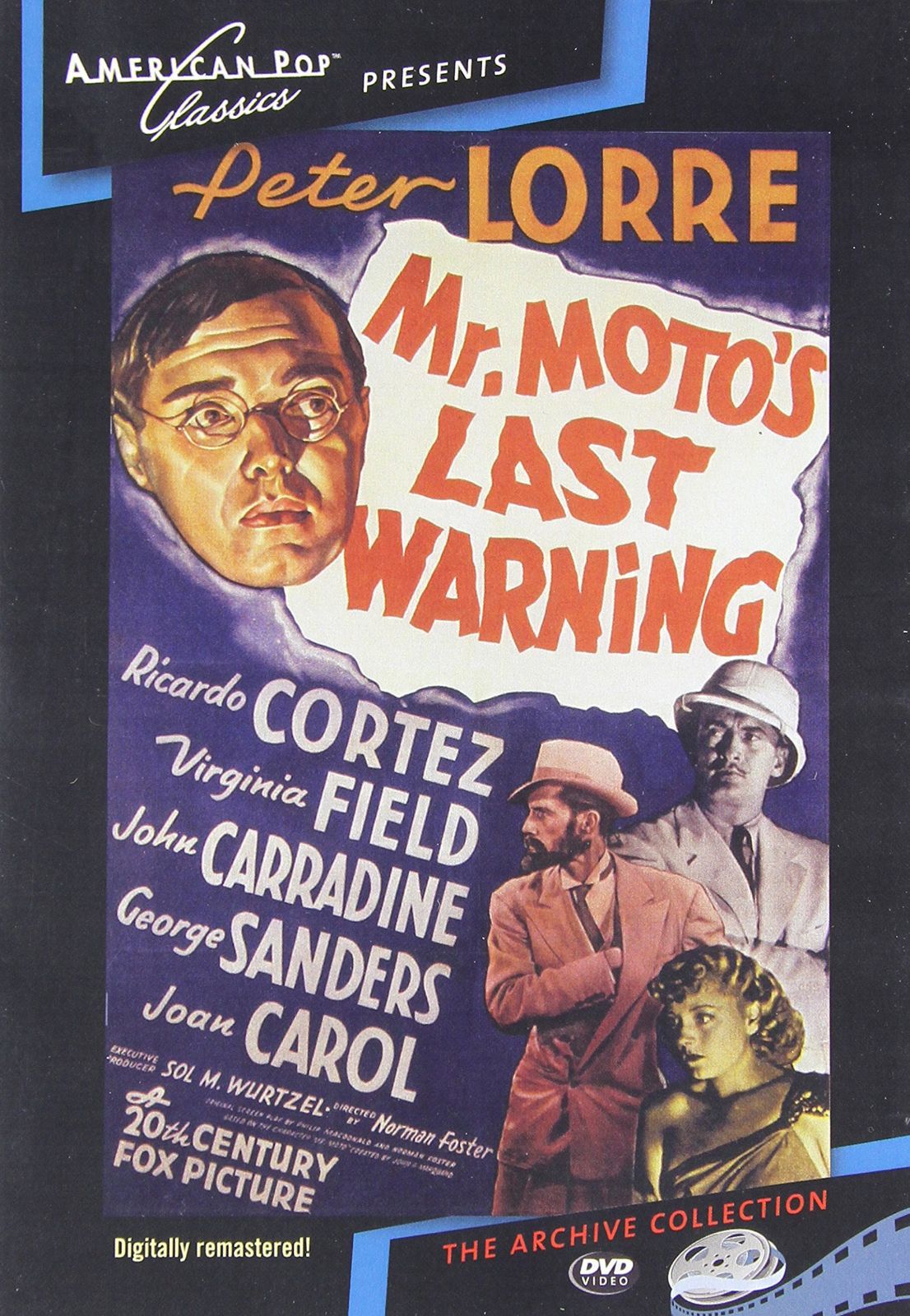 Mr. Moto's Last Warning [DVD]