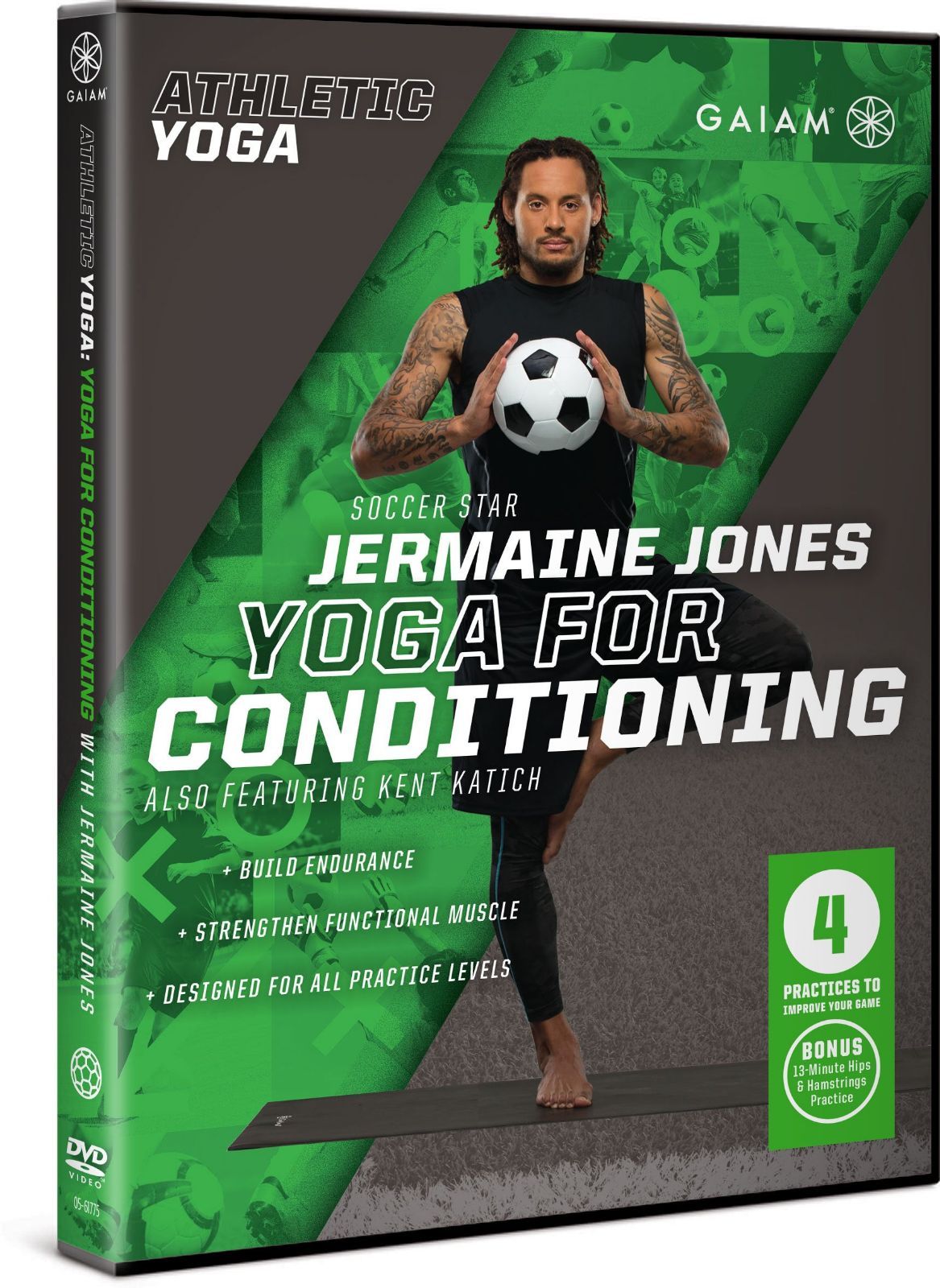 Gaiam Athletic Yoga: Yoga for Conditioning with Jermaine Jones