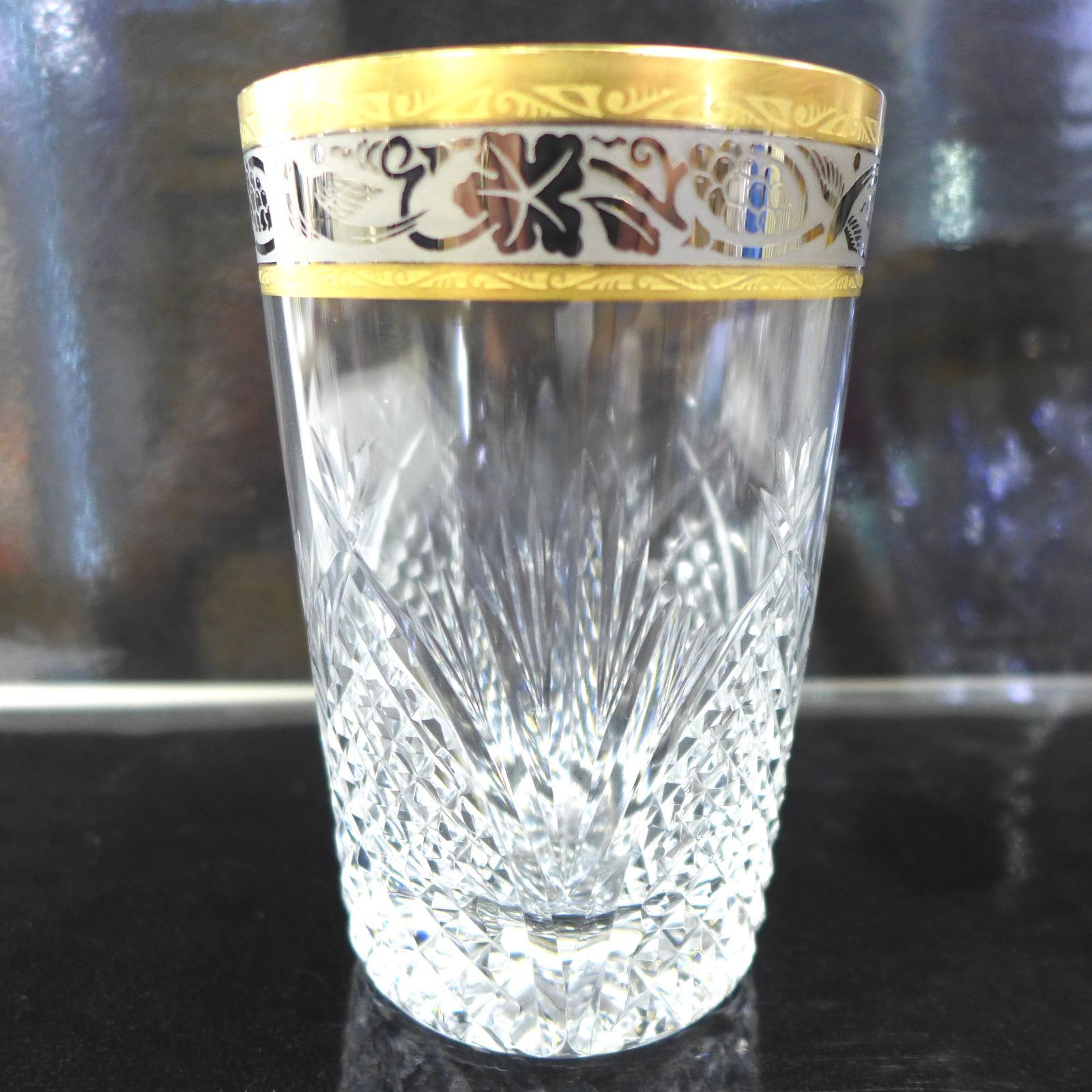 Noritake crystal ノリタケ クリスタル 金彩グラス ヴィンテージ 6客