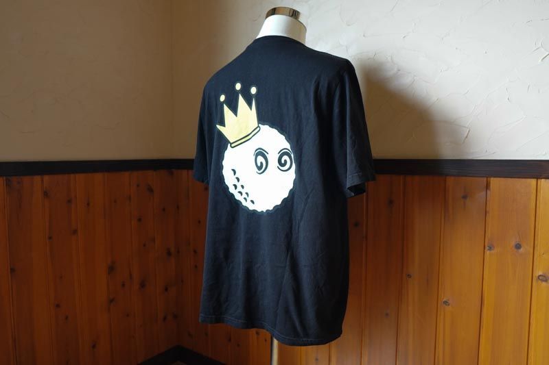 【美品】BEAMS GOLF別注　MALBON GOLF クラウンコレクション コットンTシャツ